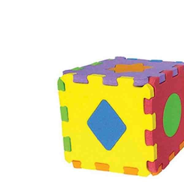 FOAMY CUBO GEOMETRICO GDE. EVAFLEX EV-255 BL.C1 E.60